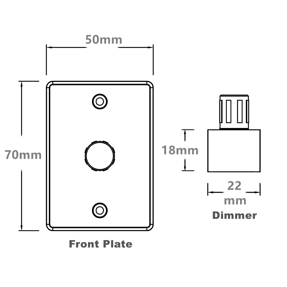 Acegoo 12v dimmer voor LED verlichting