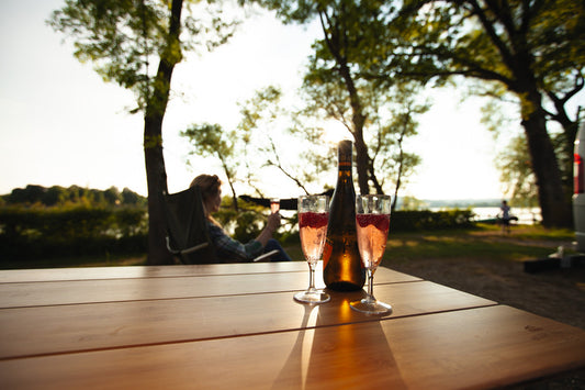 Bamboe tafel - compact opvouwbaar