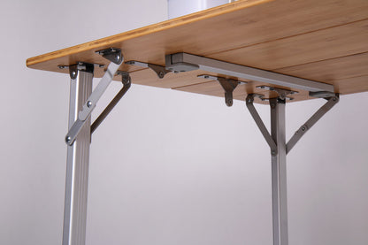 Bamboe tafel - compact opvouwbaar