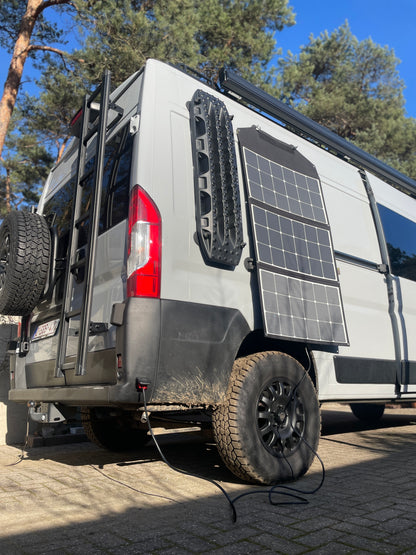 Draagbaar zonnepaneel (inclusief aansluitset & MPPT) 200Wp